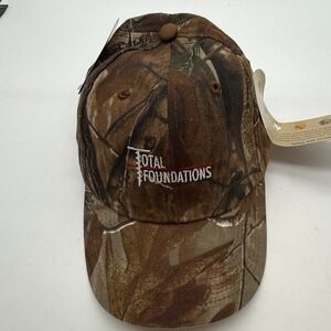 Legendary Headwear Total Foundations Brown Camo Adjustable Strapback Hat U100